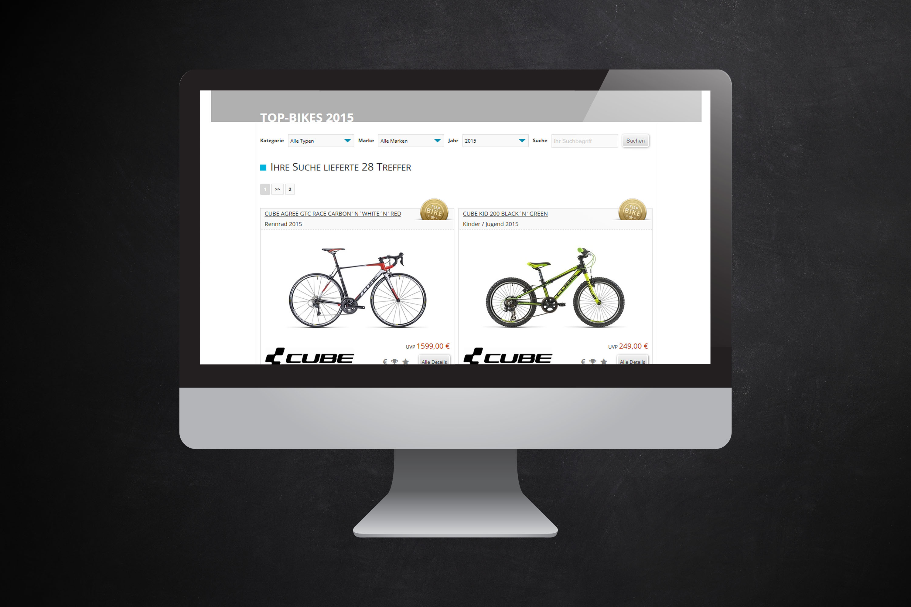 OnBikeX Screenshot Top-Bikes